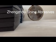 Mola abrasiva CBN elettroplaccata da 8 pollici 203 mm Wm 10/30 per affilatura seghe a nastro