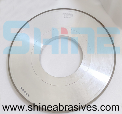 Reti di resina rotonde Diamante CBN Rotte di rettificazione Reti di resina Colore argento