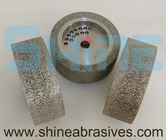 25 mm di diametro diamante lucente abrasivi legame metallico rotella di rettifica intasamento