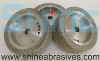 3 mm Radius Metal Bond Grinding Wheels Resina Abrasive Hot Press Molding Processo