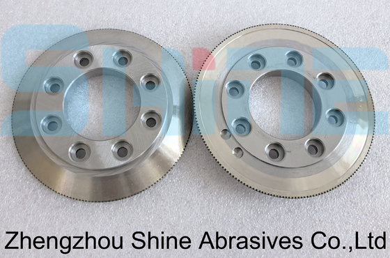 Abrasivi di lucentezza OEM 150mm CNC Disco di rivestimento di diamanti per la ruota di rottura