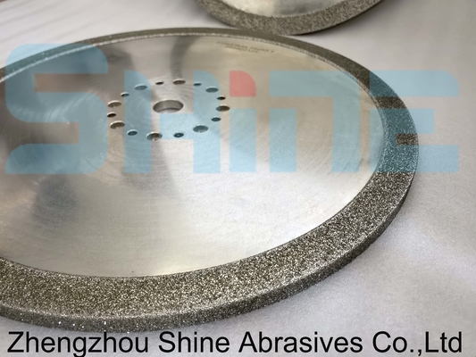 Lamelle di sega a fascia ruota di affilatura elettroplata diamante comune reale rettifica