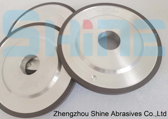 100mm 14F1 Resina Bond Diamond / CBN Grinding Wheel per Carburo Cementato