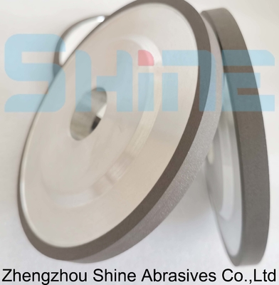 100mm 14F1 Resina Bond Diamond / CBN Grinding Wheel per Carburo Cementato