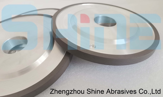 100mm 14F1 Resina Bond Diamond / CBN Grinding Wheel per Carburo Cementato