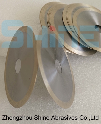 Ruota di taglio a legame metallico 1A1R resistente, lame da taglio a diamanti