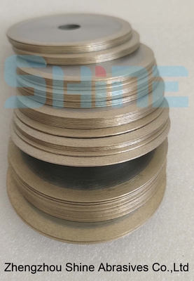 Ruota di taglio a legame metallico 1A1R resistente, lame da taglio a diamanti