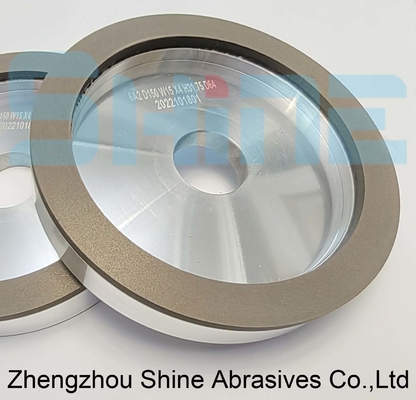 6A2 Metal Bond Diamond CBN Grinding Wheel per utensili HSS Legatura di vetro ceramico
