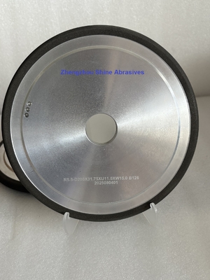 1F1 Ruota di diamanti a legame con resina per utensili al carburo Perfil di raggio e triturazione di precisione