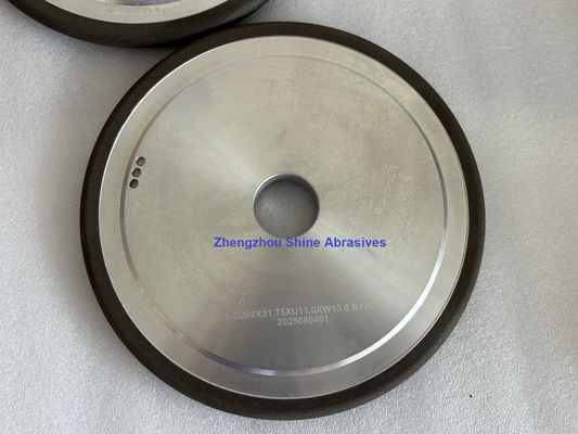 1F1 Ruota di diamanti a legame con resina per utensili al carburo Perfil di raggio e triturazione di precisione