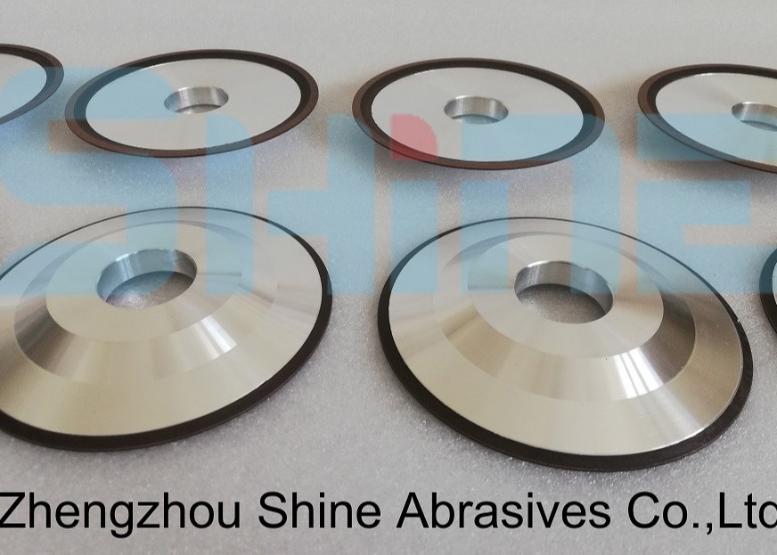 il legame Diamond Wheels For Carbide Saws della resina del piatto 4V2 affronta la macinazione