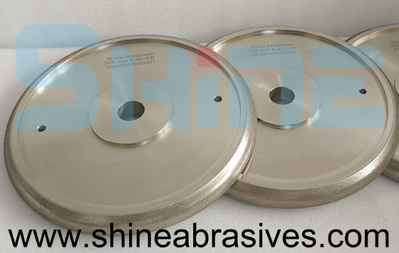 le mole del CBN 1A1 di 305mm hanno placcato le lame di Diamond Tools For Band Saw