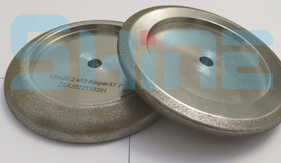 Ruota di macinazione di diamanti CBN ad alta porosità con max RPM 4000 per affilare il legame del carburo