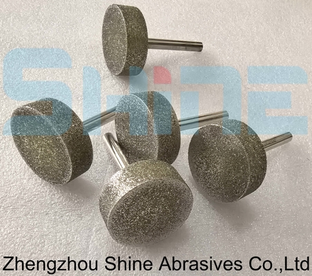 Testa di rettificazione OEM Aglio di rettificazione cilindrico rivestito di diamanti