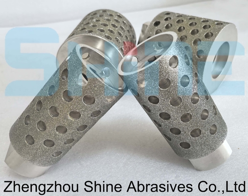 Perforazione di buchi in ceramica a base di diamanti elettroplata