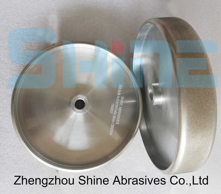Radius Edge Nitruro di boro cubico per la macinazione di utensili in acciaio 8 pollici 5/8 
