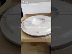 Spessore su misura cartone ricoprente della macinazione dell'acciaio del rotolo del legame 1A1 Diamond Wheel HVOF della resina