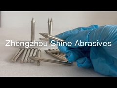 Mandrel e ruote di rettifica di diamanti / CBN elettroplati per utensili al carburo