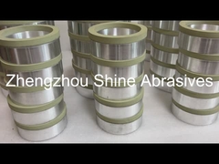 6A2 Legami vitrificati di diamanti Coppe di macinazione Ceramiche per leghe dure