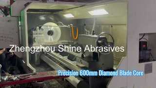 Produzione corpo diamantato da 600 mm