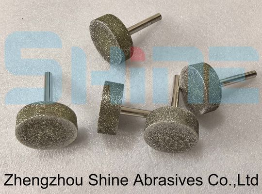 Testa di rettificazione OEM Aglio di rettificazione cilindrico rivestito di diamanti