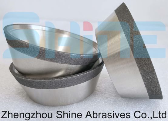 75mm 11V9 Resina Bond CBN / Diamond Grinding Wheel per la rettifica di utensili CNC