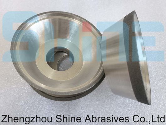 100mm 11V9 Resina Bond CBN / Diamond Grinding Wheel per la rettifica di utensili CNC