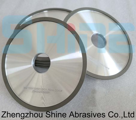 4A2 Reti di legame di resina di diamanti CBN Rotte di rettificazione per la rettificazione a faccia di utensili da taglio