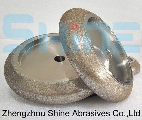 5" 9/39.5 ruota di macinazione CBN elettroplata per lame di seghe a fascia di legno