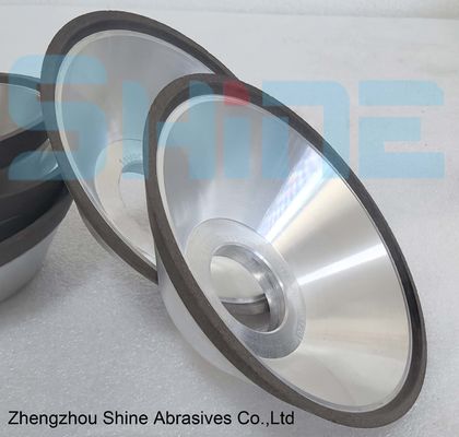 11V9 Resina a forma di ciotola legato al diamante / CBN Griglia in acciaio inox