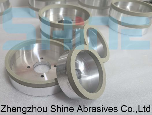 D150 mm ruota di coppe di diamanti a legame vitrificato per utensili PCD e PCBN