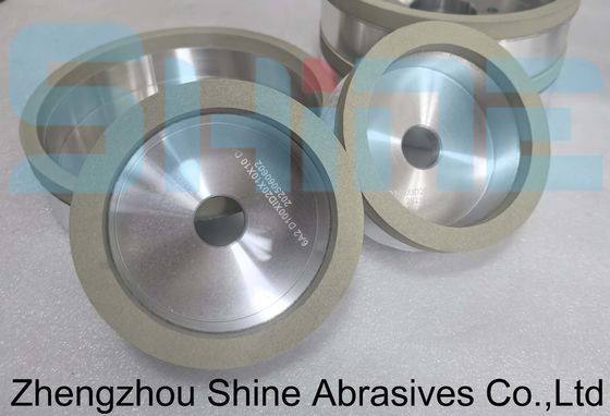 D150 mm ruota di coppe di diamanti a legame vitrificato per utensili PCD e PCBN