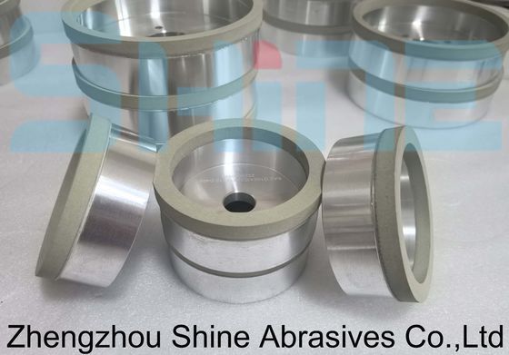 D150 mm ruota di coppe di diamanti a legame vitrificato per utensili PCD e PCBN