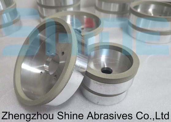 D150 mm ruota di coppe di diamanti a legame vitrificato per utensili PCD e PCBN
