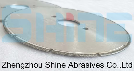 Ruota di diamanti elettroplata da 300 mm per la macinazione e il taglio di ghisa