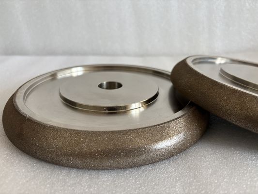 Mola abrasiva CBN elettroplaccata da 8 pollici 203 mm Wm 10/30 per affilatura seghe a nastro