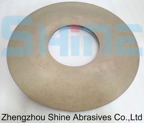 Disco di rettifica a legante metallico a bordo pieno ODM OEM 400MM per perle di vetro