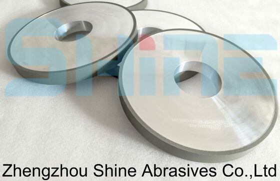 250 mm 1A1 Flat Resin Bond CBN Diamond Grinding Wheel per il carburo