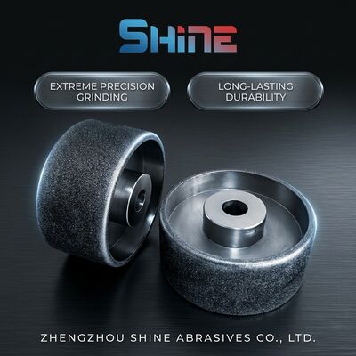 Ruote CBN elettrolizzate per la rettifica e l'affronto di coltelli HSS in legno