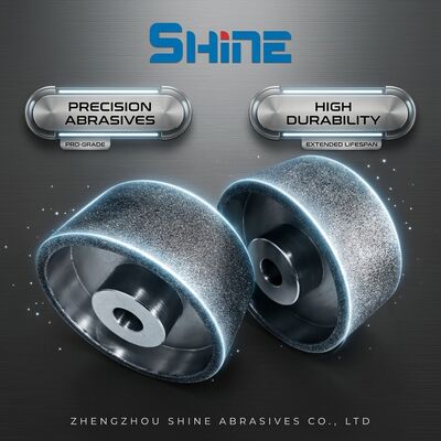 Ruote CBN elettrolizzate per la rettifica e l'affronto di coltelli HSS in legno