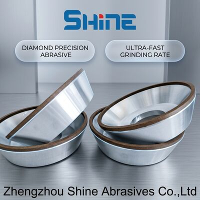 12A2 Forma piatto Resina Bond Diamante abrasivi ruote Top Disco di rettifica