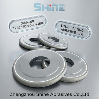 14FF1 Rotole di macinazione CBN a legame metallico per utensili HSS Acciaio inossidabile