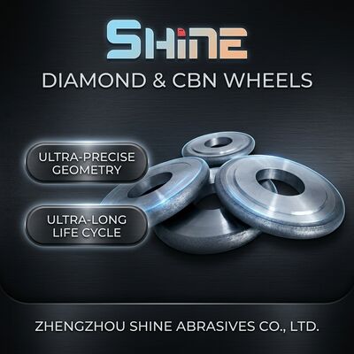 14FF1 Rotole di macinazione CBN a legame metallico per utensili HSS Acciaio inossidabile