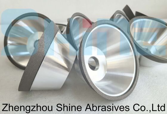 Mola abrasiva diamantata CBN 11V9 ibrida per il gioco delle scanalature e il tracciamento