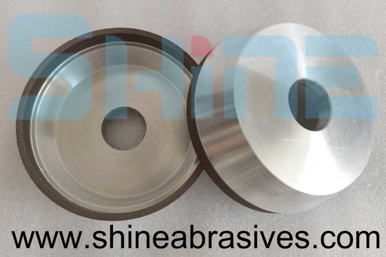 6A2 Resina Bond Diamond Cup Wheel 100mm D151 Grit Glass Edge Grinding RoHS Compliant Manufacturing