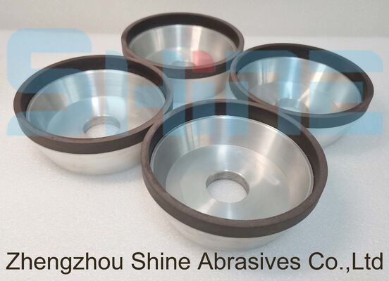 6A2 Resina Bond Diamond Cup Wheel 100mm D151 Grit Glass Edge Grinding RoHS Compliant Manufacturing