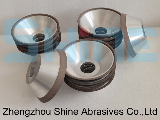 6A2 Resina Bond Diamond Cup Wheel 100mm D151 Grit Glass Edge Grinding RoHS Compliant Manufacturing