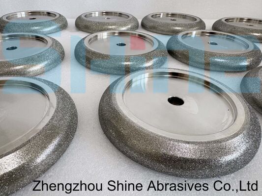 127mm 5 pollici CBN band saw elettrolizzato per la sagoma di affilatura della ruota per il profilo dei denti personalizzato per il disegno della lama