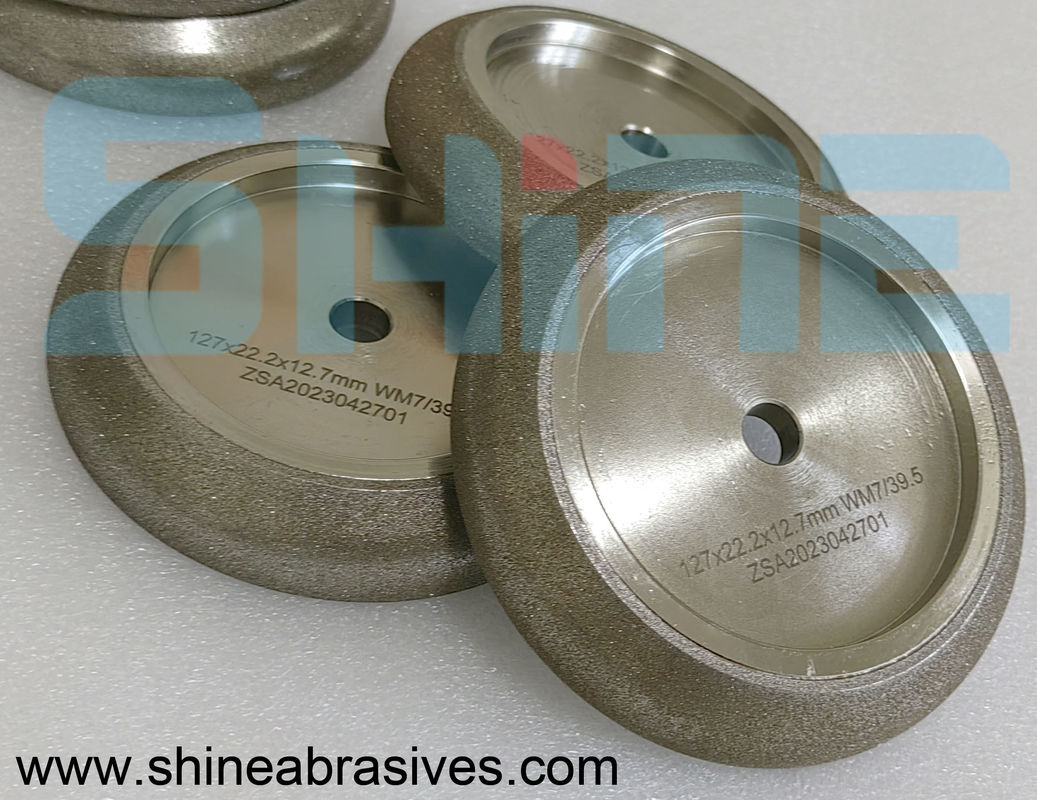 mola 5" 7/39,5 elettrolitica del Cbn per l'affilatura della lama della lama a nastro