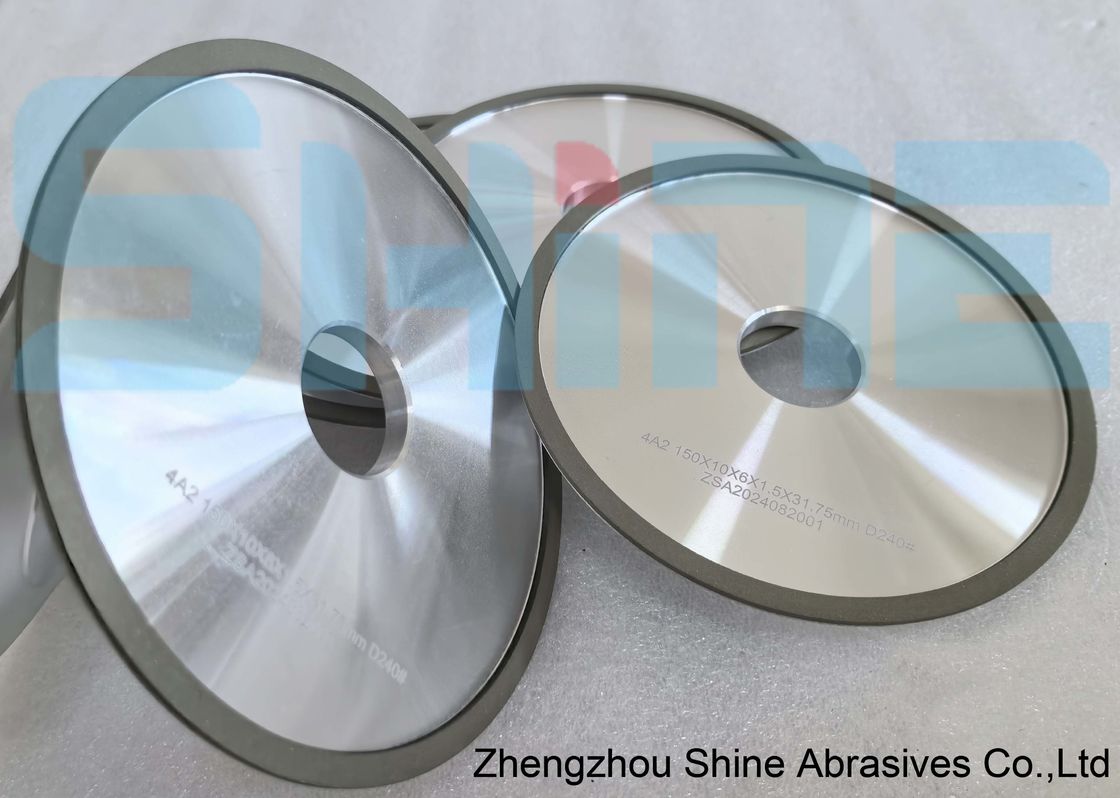 4A2 gomma di diamanti a legame di resina per la macinazione di profili HSS